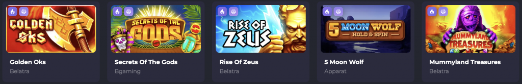 Game Library Overview Spinago Casino