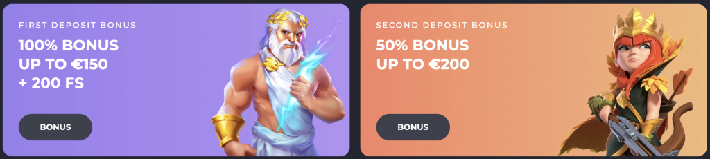 Bonuses & Promos Spinago Casino